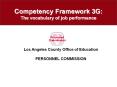 Competency%20Framework%203G:%20The%20vocabulary%20of%20job%20performance PowerPoint PPT Presentation