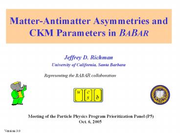 Matter-Antimatter Asymmetries and CKM Parameters in BABAR