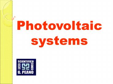 RISPARMIO ENERGETICO E FONTI RINNOVABILI Gioved