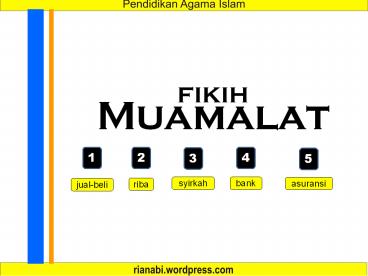 fikih Muamalat