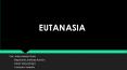 EUTANASIA PowerPoint PPT Presentation