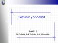 Software y Sociedad PowerPoint PPT Presentation