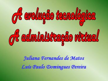 Juliana Fernandes de Matos