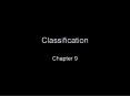 Classification PowerPoint PPT Presentation