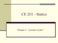 CE 201 - Statics PowerPoint PPT Presentation