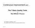 The 7 Basic Quality Tools PowerPoint PPT Presentation