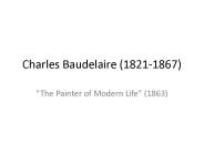Charles Baudelaire (1821-1867)