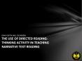 DIAN PUSPITA SARI, 2201406606 THE USE OF DIRECTED READING-THINKING ACTIVITY IN TEACHING NARRATIVE TEXT READING PowerPoint PPT Presentation