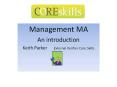 Management MA PowerPoint PPT Presentation