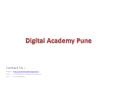 best search engine marketing training Institute in pune PowerPoint PPT Presentation