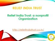 Relief India Trust: a nonprofit Organization