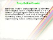 Body Buildo Mass Gainer and Muscle Builder