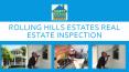 Rolling hills Estates real estate inspection PowerPoint PPT Presentation
