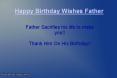 Happy Birthday Father PowerPoint PPT Presentation