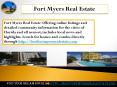 #Fort Myers Real Estate PowerPoint PPT Presentation