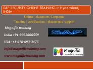 sap security online training in india