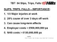 TBT 04 Slips, Trips, Falls PowerPoint PPT Presentation