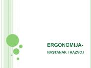ERGONOMIJA-