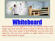 Whiteboard Wall