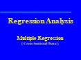 Regression Analysis PowerPoint PPT Presentation