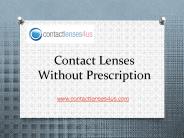 Best Contact Lenses Without Prescription