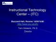 Instructional Technology Center  PowerPoint PPT Presentation