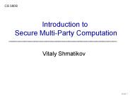 Vitaly Shmatikov