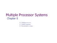 Multiple Processor Systems