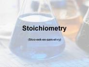 Stoichiometry