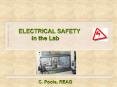 ELECTRICAL SAFETY       in the Lab PowerPoint PPT Presentation