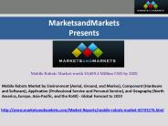 Mobile Robots Market by Environment - 2020