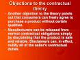 Objections to the contractual theory PowerPoint PPT Presentation