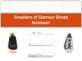 Sneakers of Glamour Shoes Accessori PowerPoint PPT Presentation