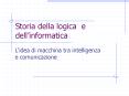 Storia della logica e dell PowerPoint PPT Presentation