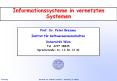 Informationssysteme in vernetzten Systemen PowerPoint PPT Presentation