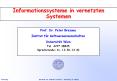 Informationssysteme in vernetzten Systemen PowerPoint PPT Presentation