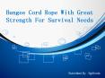 Bungee Cord Rope With Great Strength For Survival Needs PowerPoint PPT Presentation
