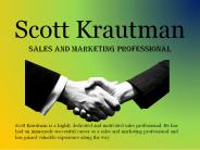 Scott Krautman_Sales and Marketing Professional