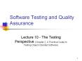 Software Testing and Quality Assurance PowerPoint PPT Presentation