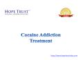 Cocaine Addiction Treatment PowerPoint PPT Presentation