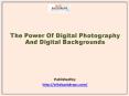 Elite Back Drops- High Quality Digital Backdrops PowerPoint PPT Presentation