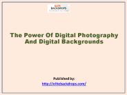 Elite Back Drops- High Quality Digital Backdrops
