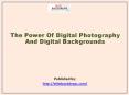 Elite Back Drops- High Quality Digital Backdrops (1) PowerPoint PPT Presentation