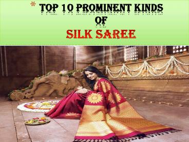 Mysore silk sarees online