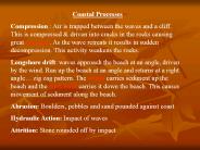 Coastal Processes