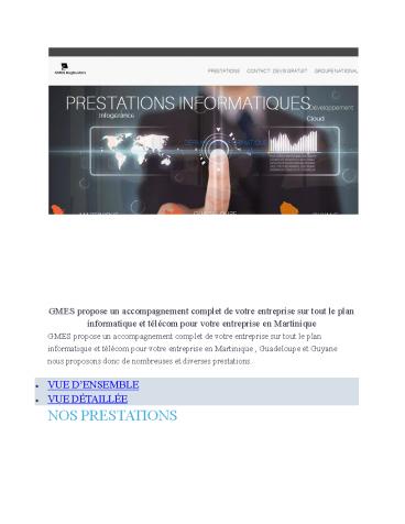 creation de site guadeloupe