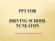 Driving Schools Nuneaton