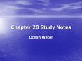 Chapter 20 Study Notes PowerPoint PPT Presentation