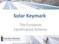 Solar Keymark PowerPoint PPT Presentation