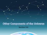 Other Components of the Universe